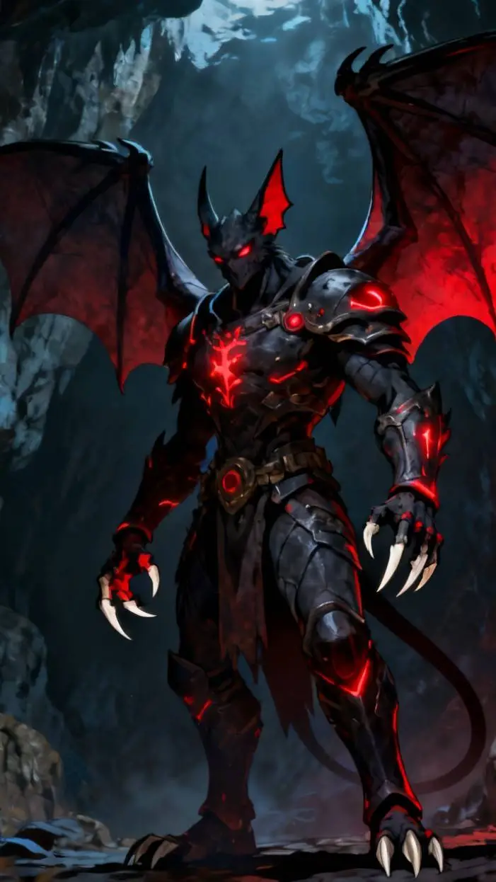 ai character: Comazotz  background