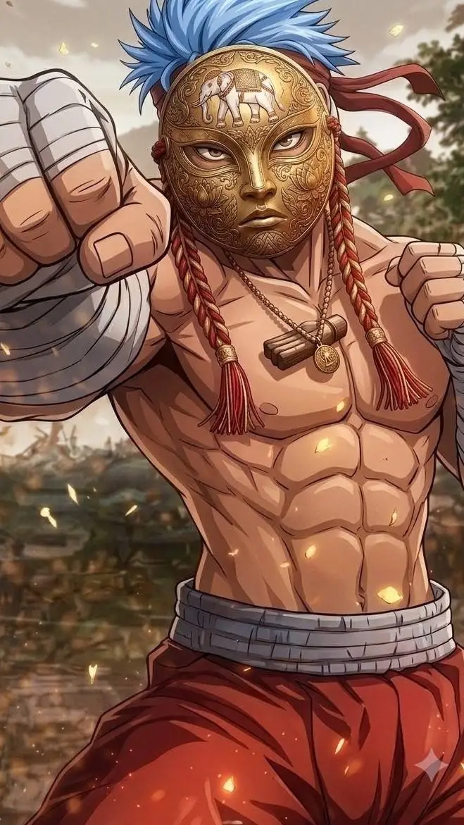 ai character: Sir Muay Thai background