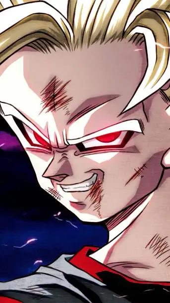 ai character: goku maldito background