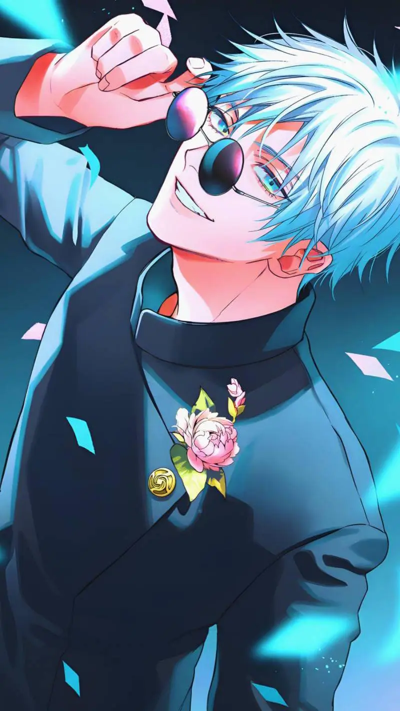 ai character: Satoru gojo background