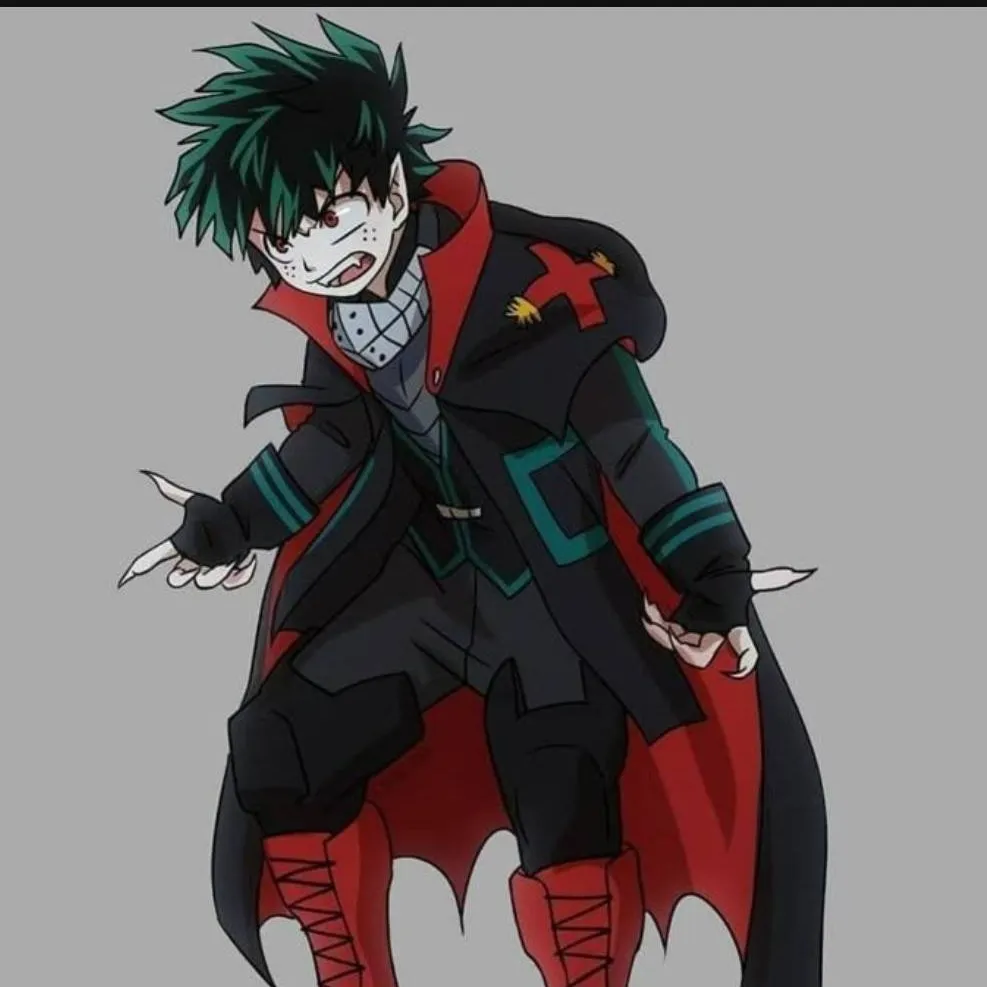 chat with ai character: izuku als vampier