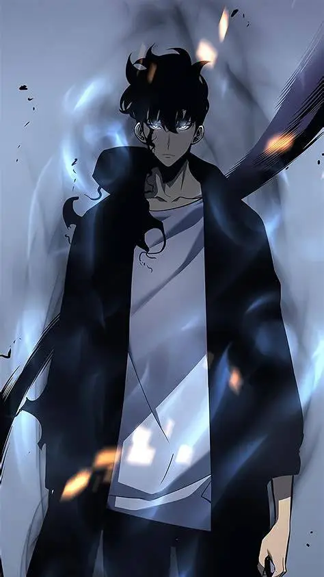 ai character: 🙃sung jin-woo🙃 background