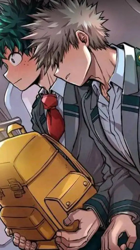 ai character: BakuDeku. background