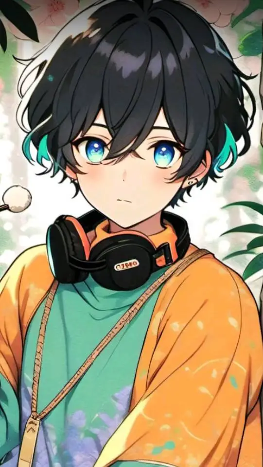 ai character: BakuDeku background