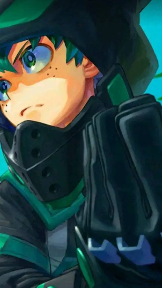 ai character: BakuDeku. background