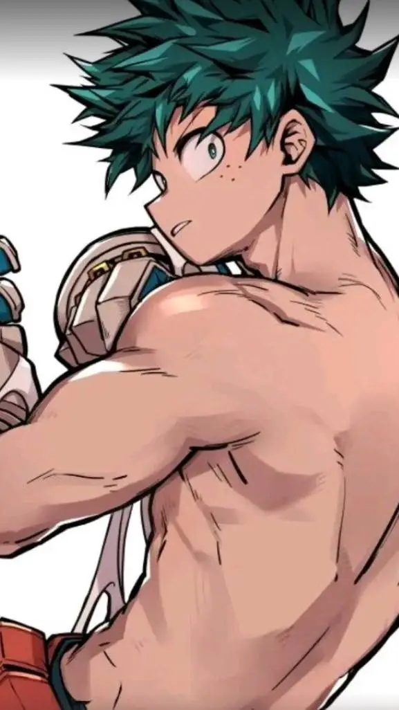 ai character: BakuDeku. background