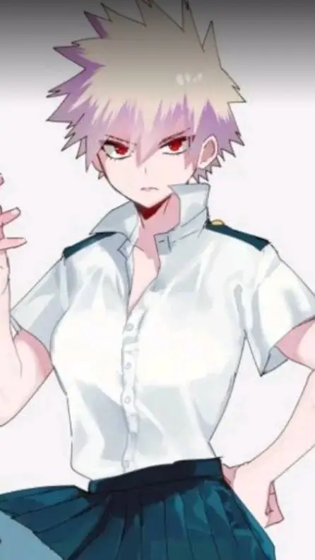 ai character: BakuDeku. background