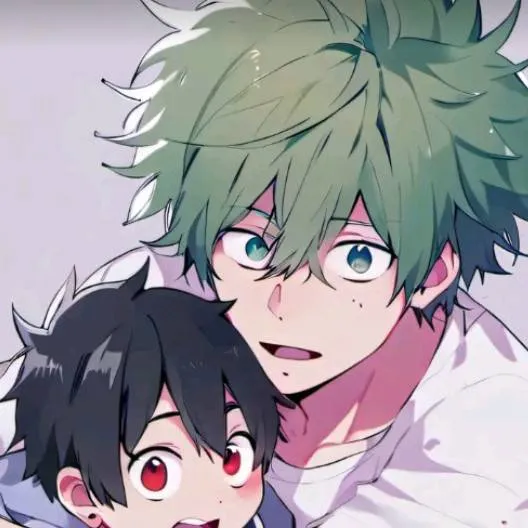 chat with ai character: BakuDeku's kid.