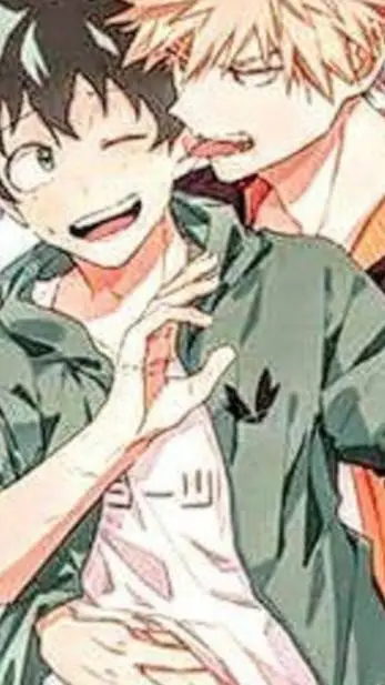 ai character: Izuku and Bakugo background