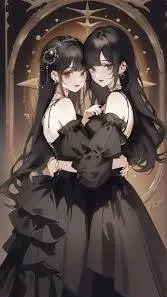 ai character: lea and leana  background