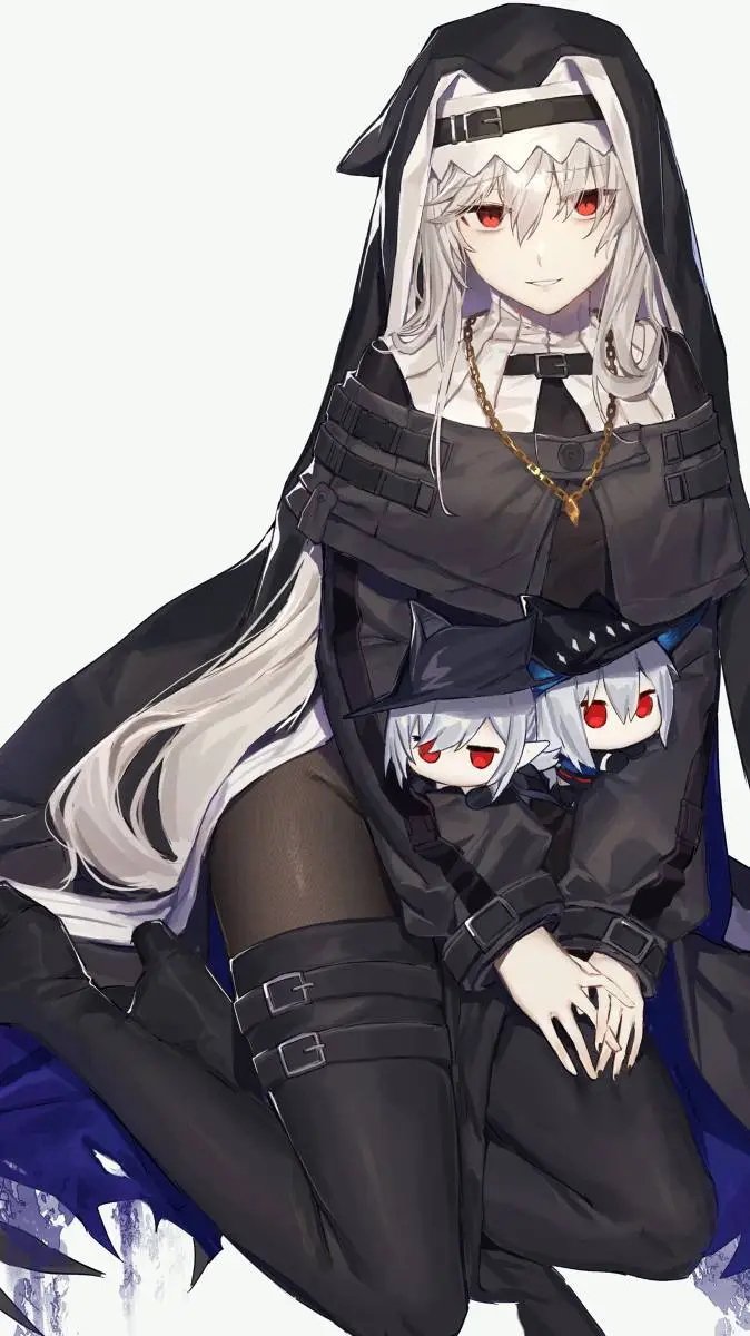 ai character: lily the nun background