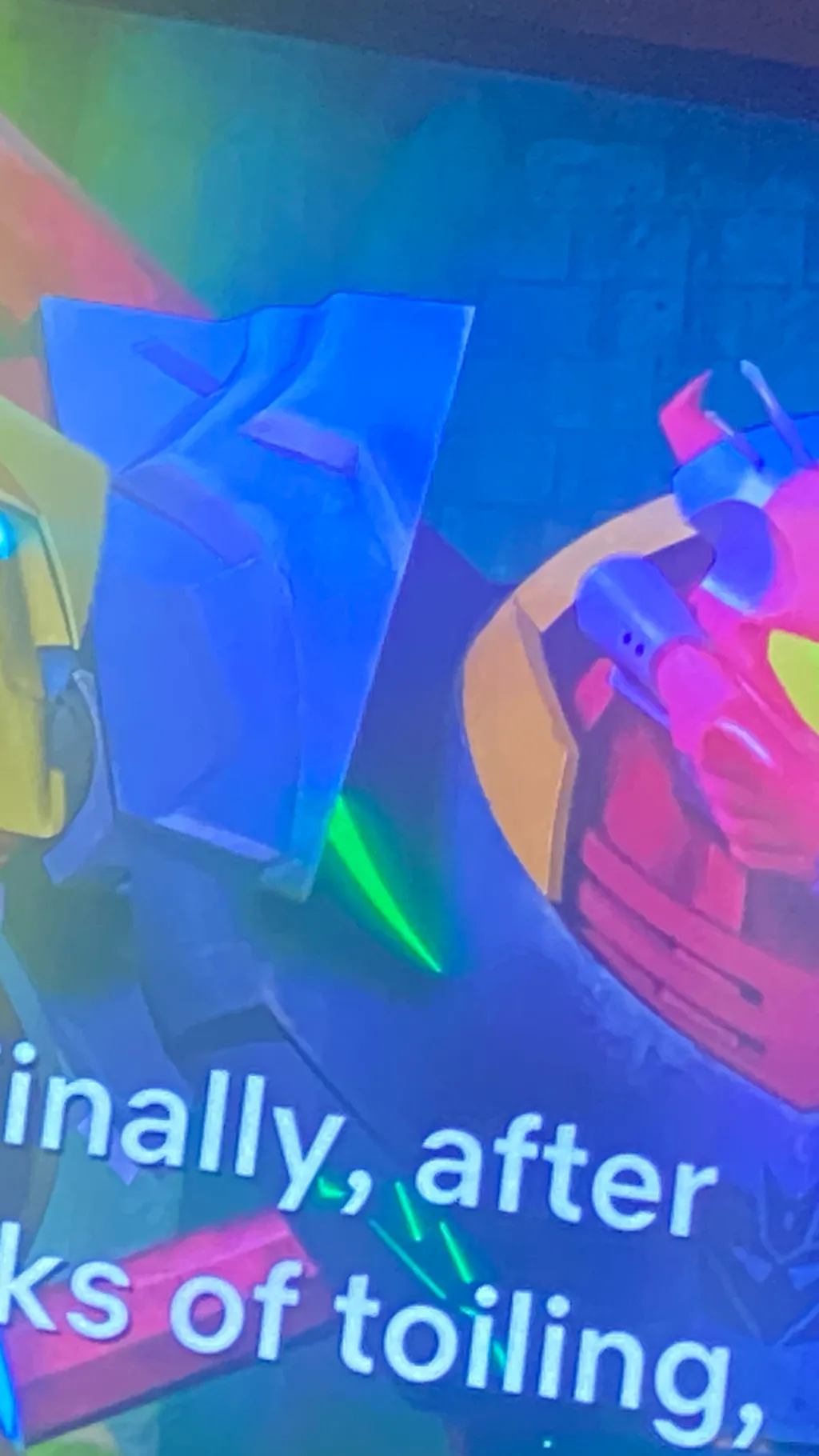 ai character: Earth spark background