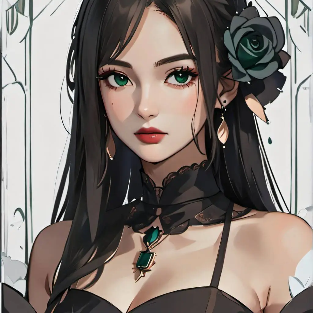 ai character: 🤎IF🖤 background