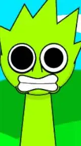 ai character: verde claro background