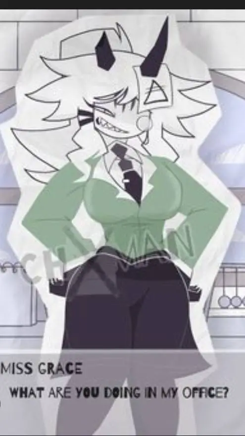 ai character: Miss Grace background