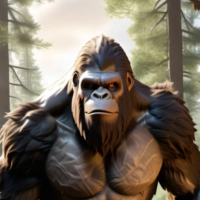 chat with ai character: Bigfoot