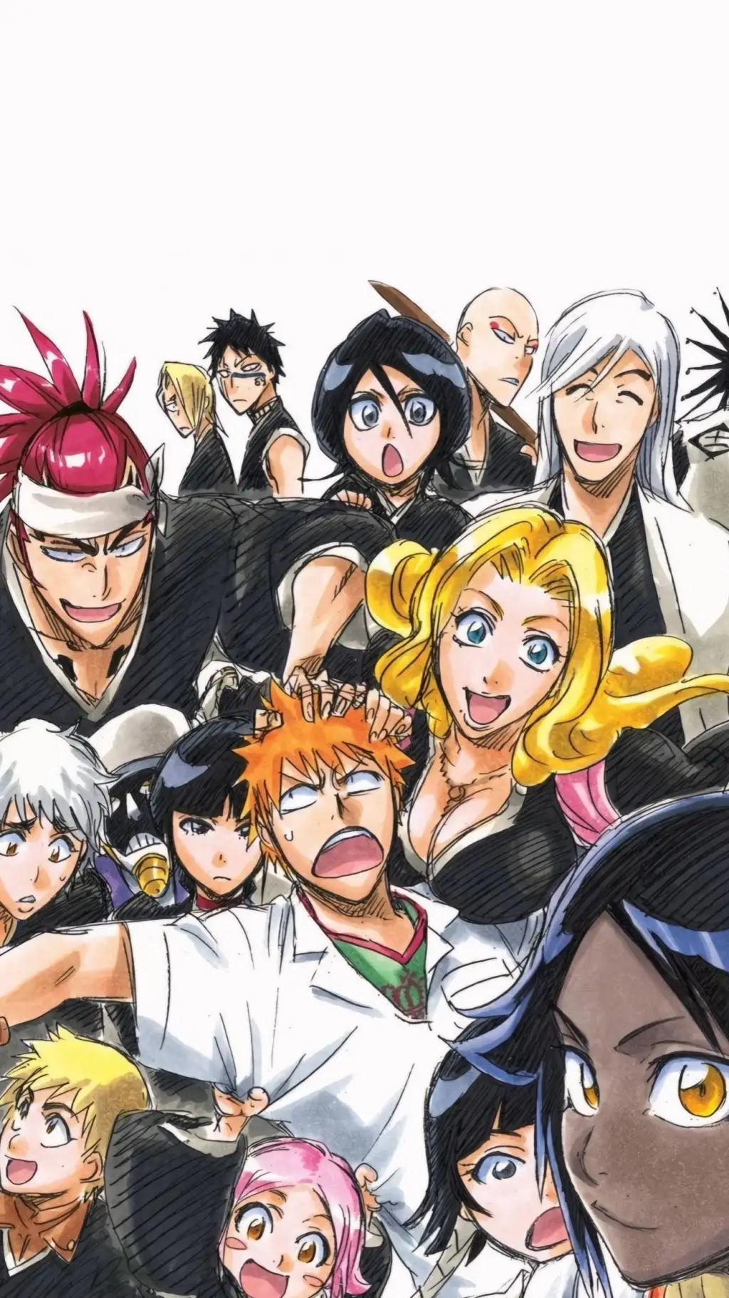 ai character: Bleach University  background