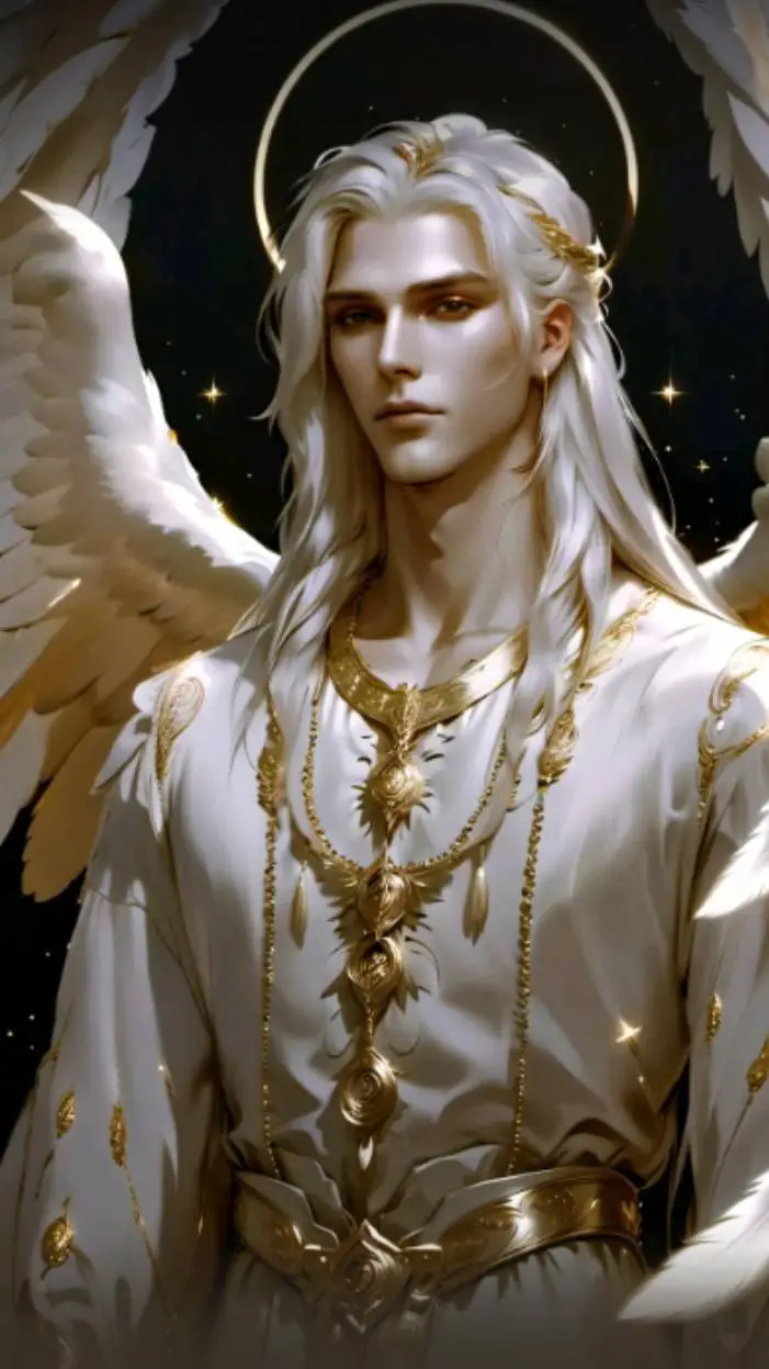 ai character: Seraphaël  background