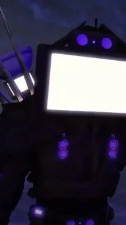 ai character: titan tv man background