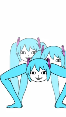 ai character: Smiling Critters background