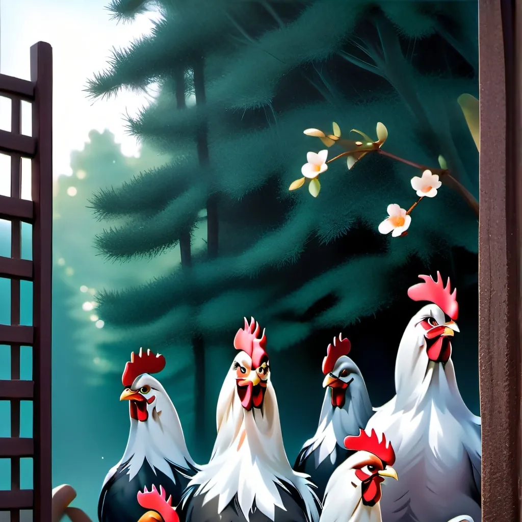 chat with ai character: chicken flock🐓