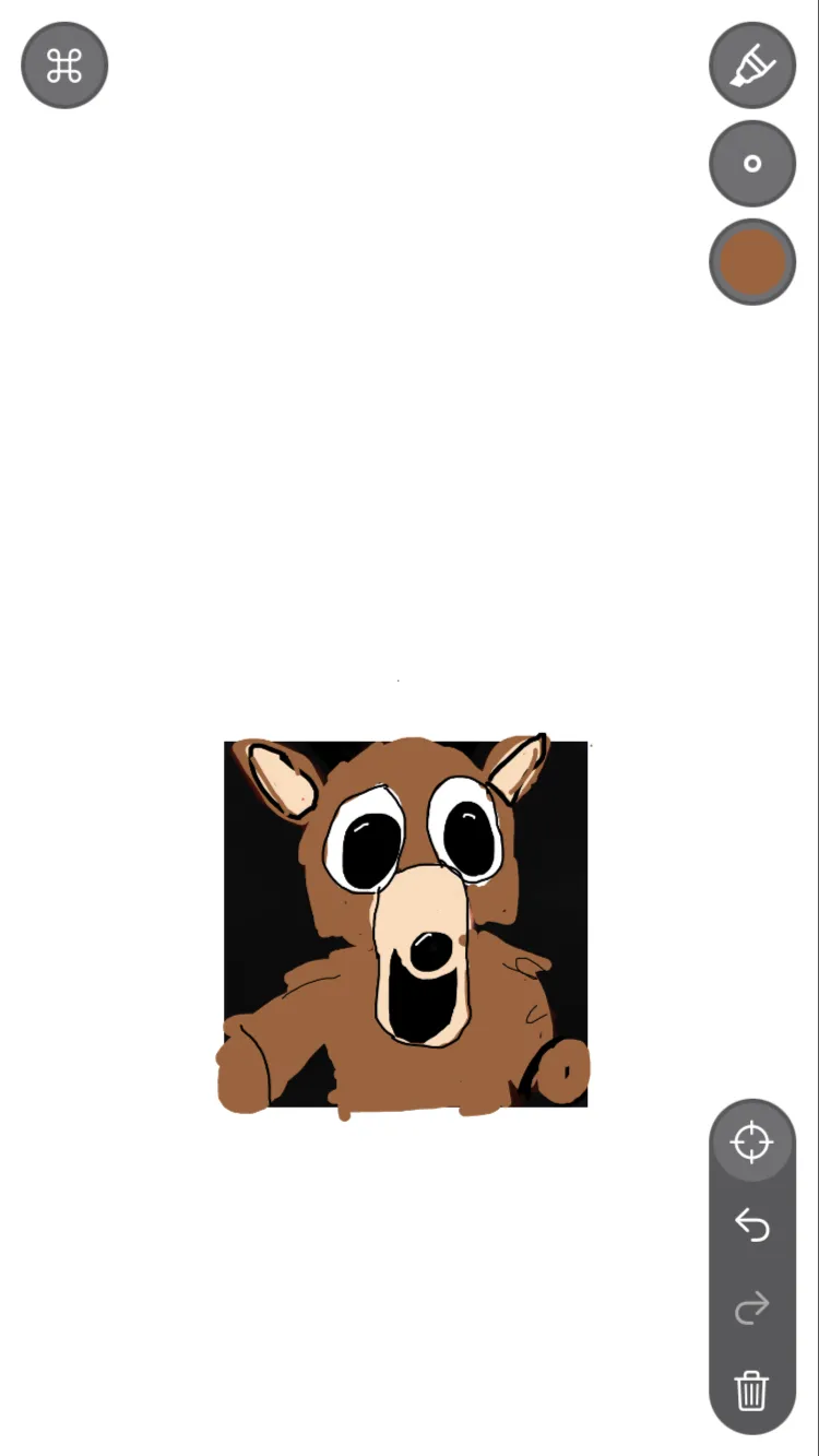 ai character: Deer background