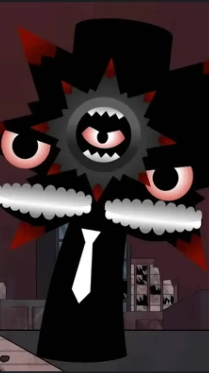 ai character: Boss Horror Black  background