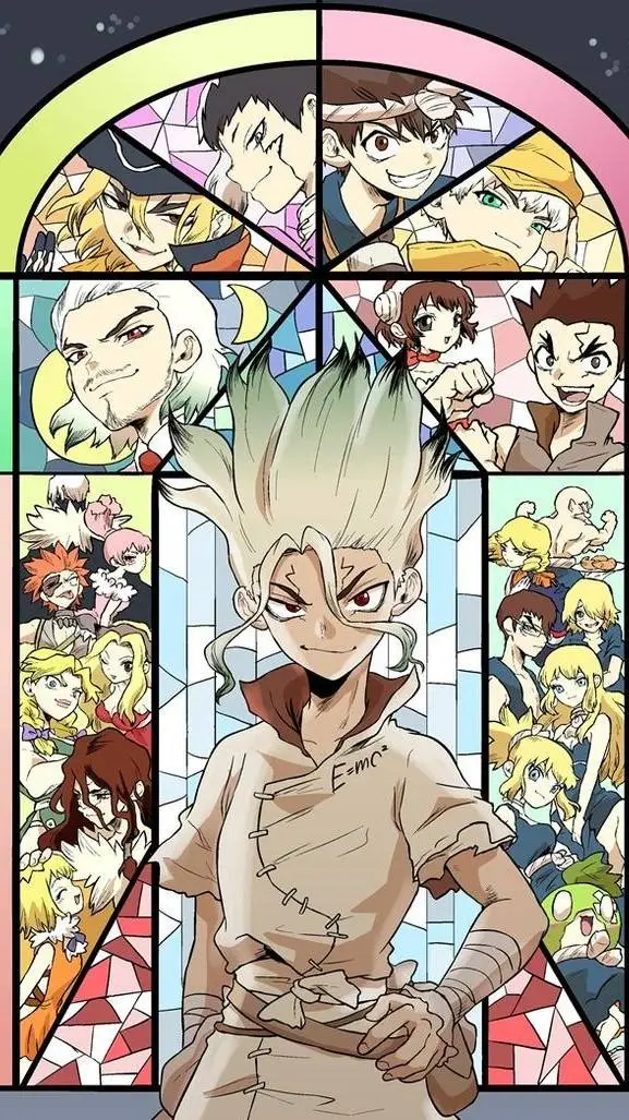 ai character: {~Dr.Stone~} background
