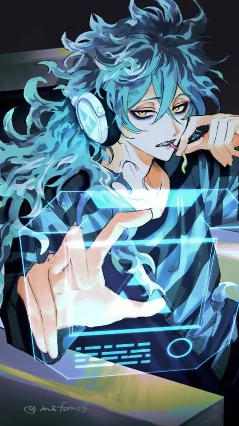 ai character: {~Idia~} background