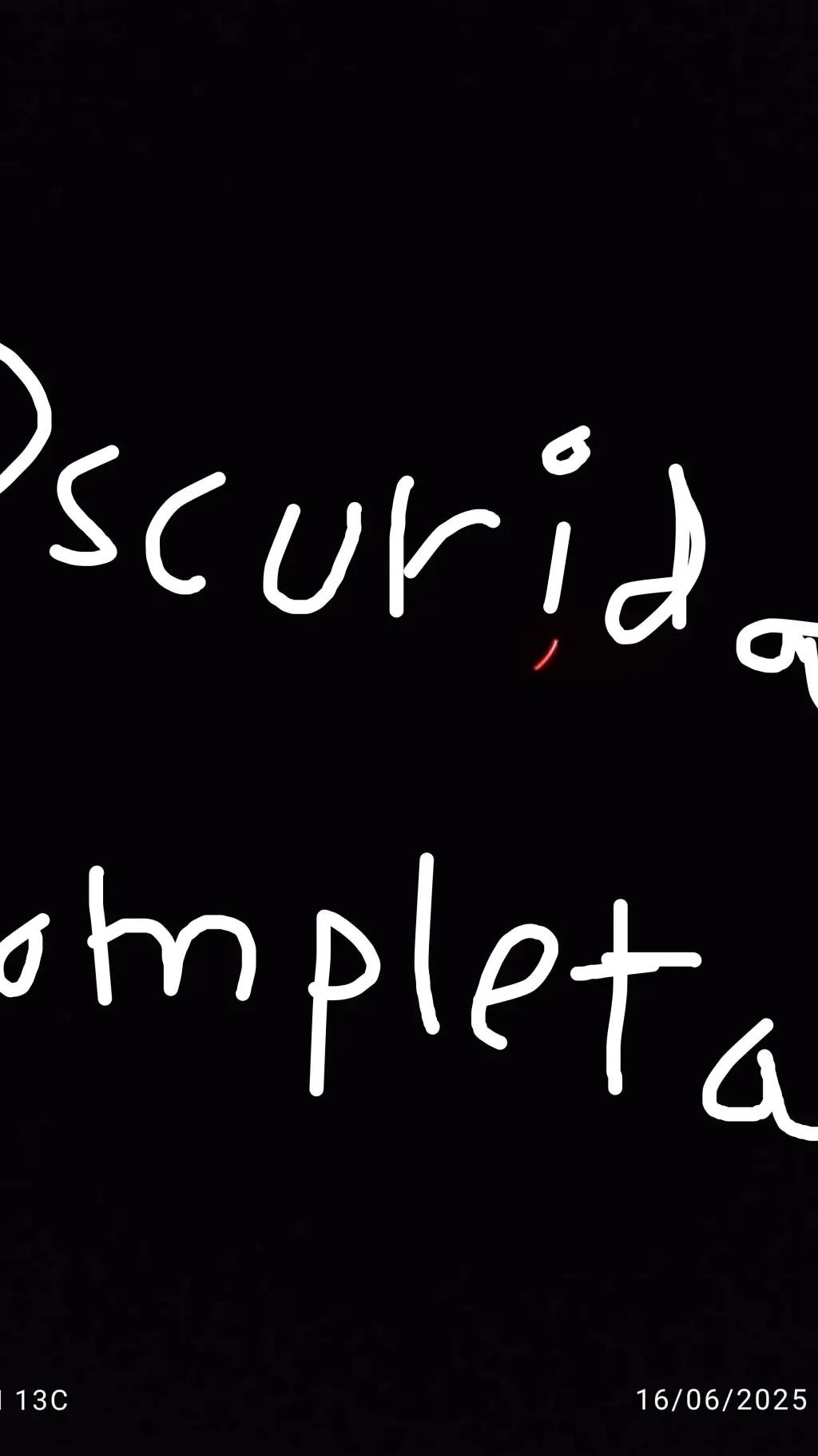 ai character: Oscuridad completa background