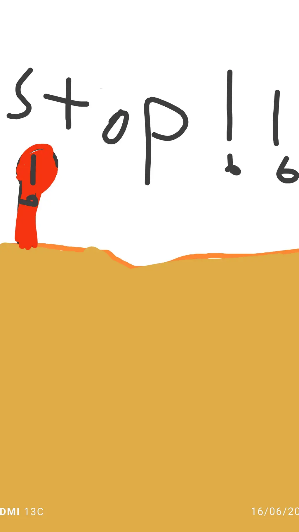 ai character: Quicksand background