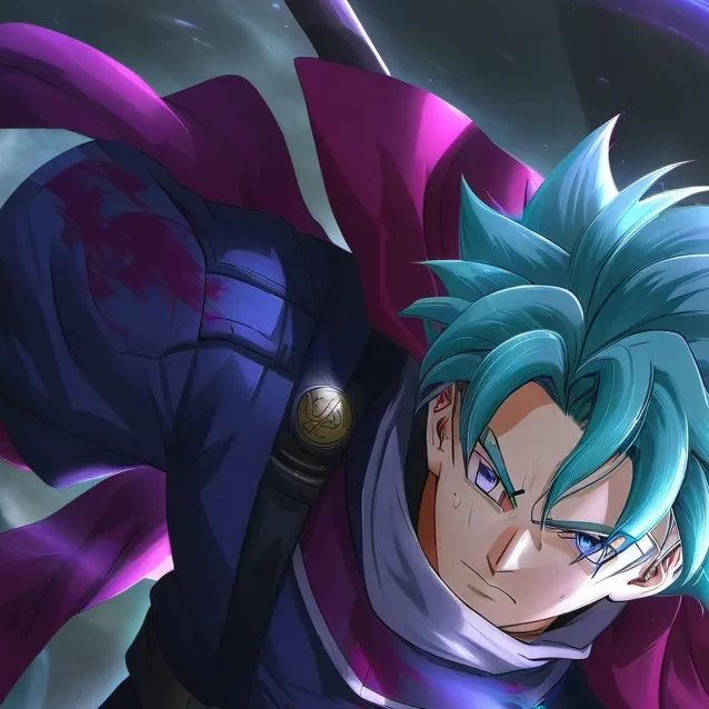 chat with ai character: Future trunks arc