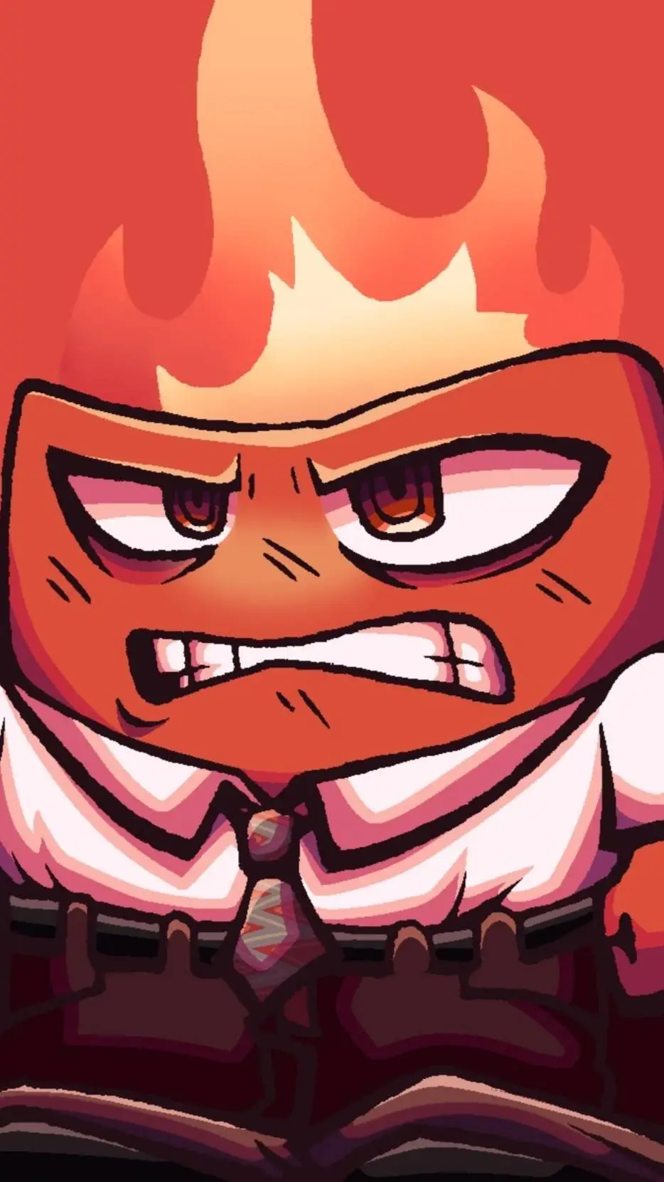 ai character: Anger 🔥:3 background