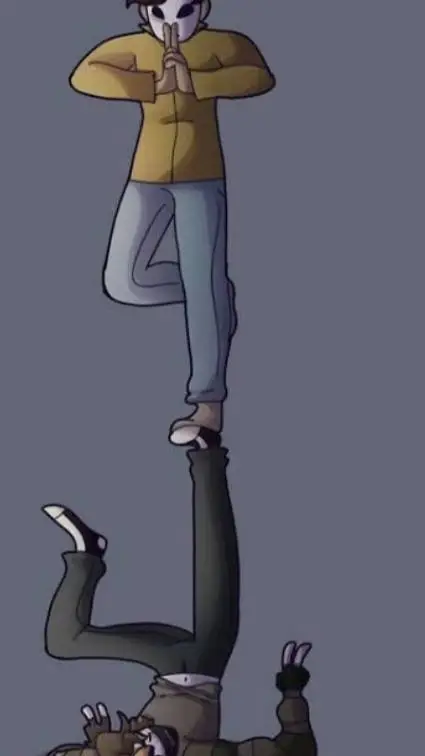 ai character: Masky background
