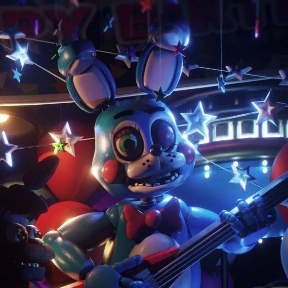 chat with ai character: Toy Bonnie