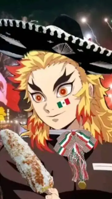 ai character: Rengoku Mexicano background