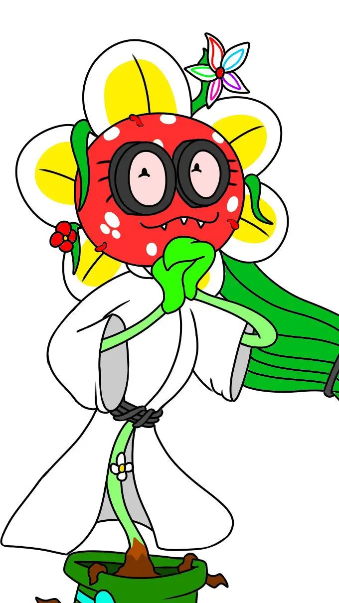 ai character: Primah Plantera  background