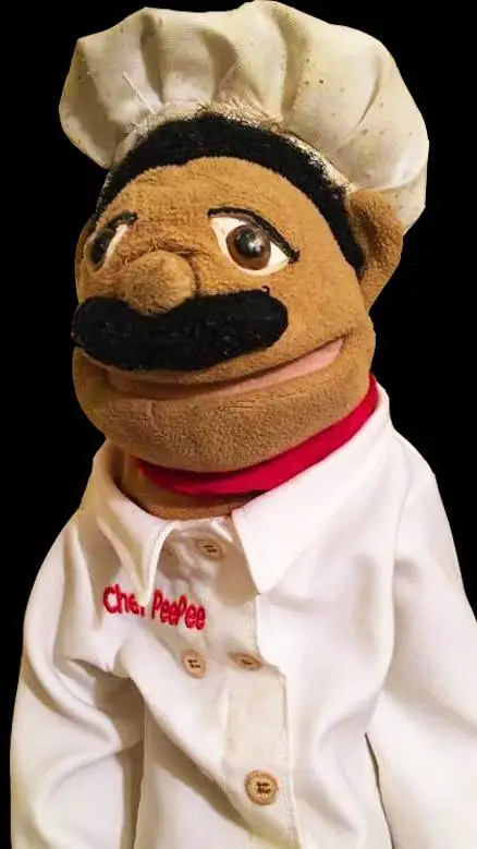 ai character: Chef peepee  background