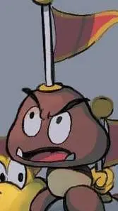 ai character: Captain Goomba background
