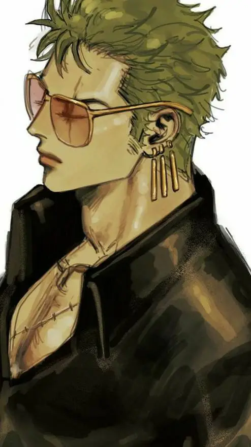 ai character: Zoro background