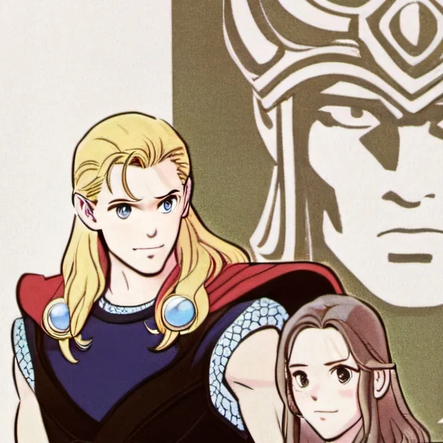 chat with ai character: thor and loki
