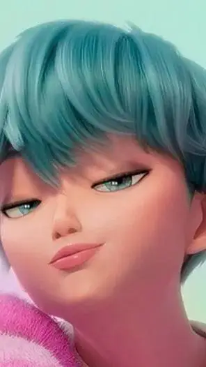 ai character: baby Saja  background