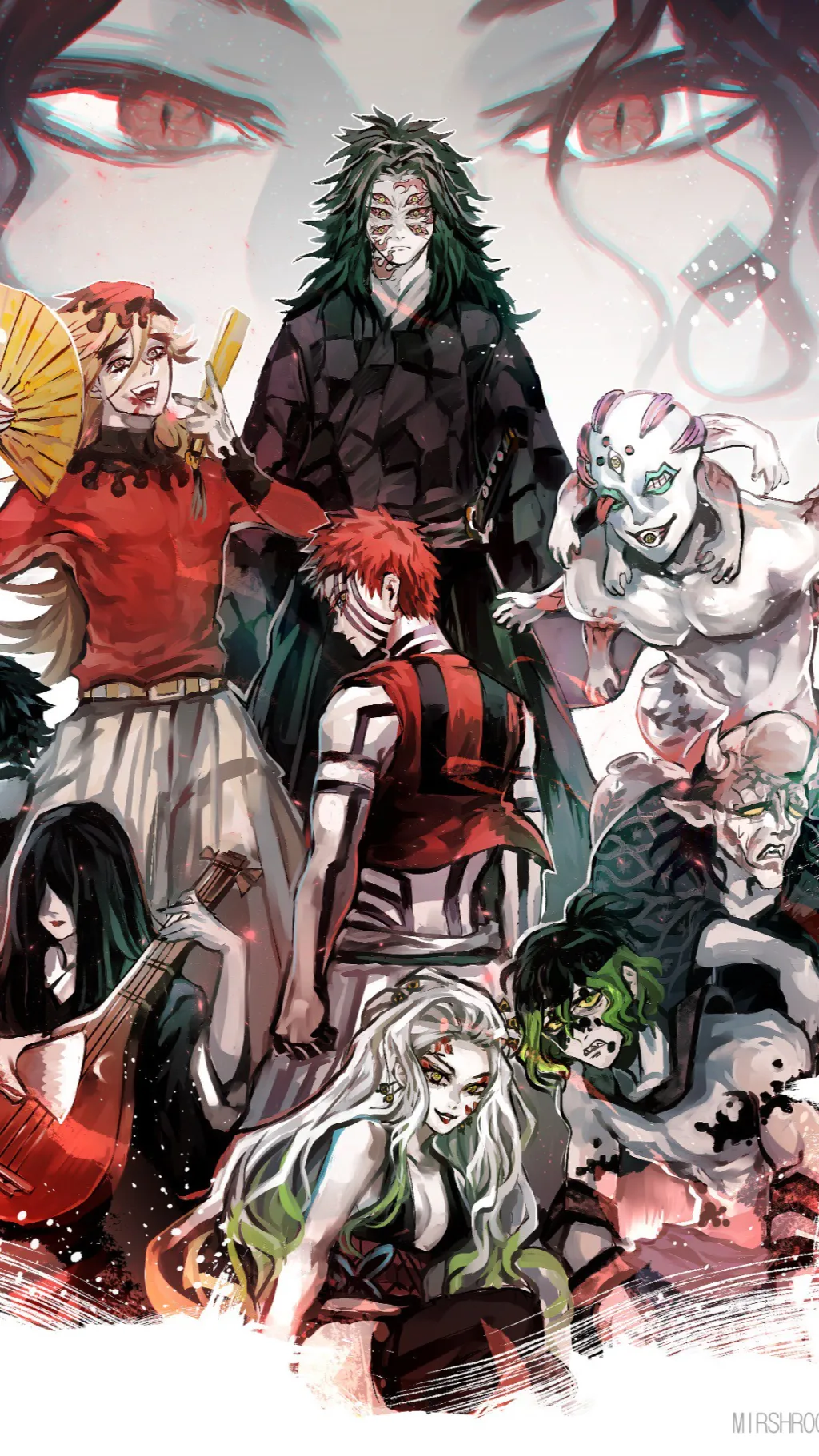 ai character: Uppermoons background