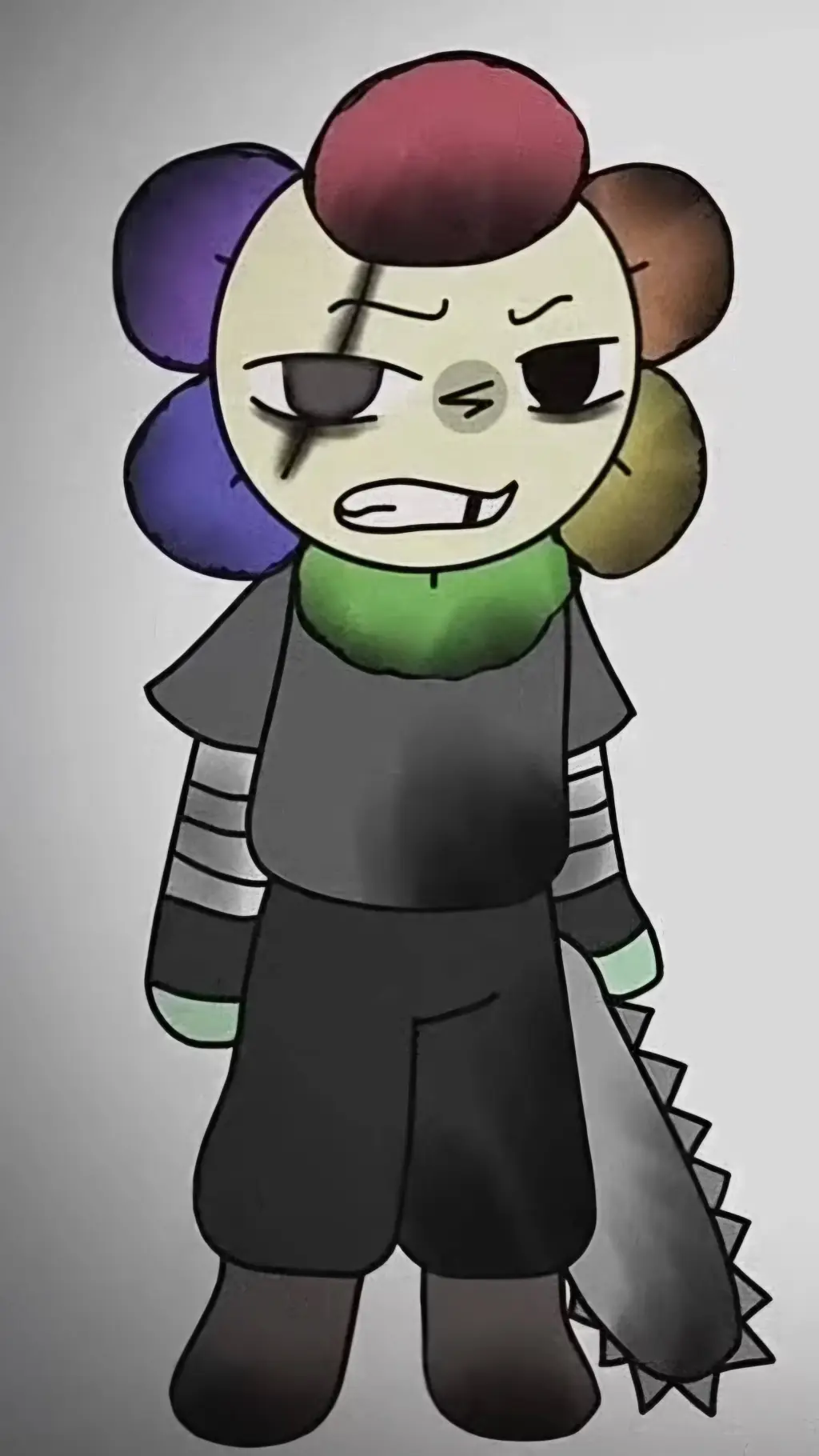 ai character: Dandy's worm. DW background