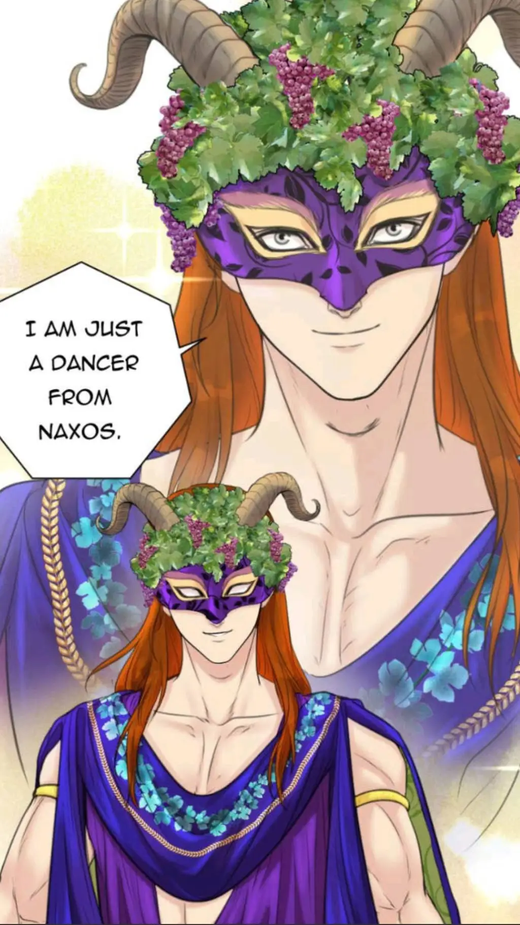 ai character: Dionysus background