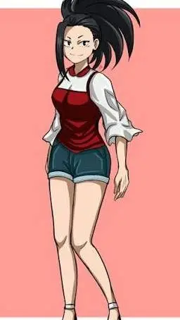 ai character: MHA Momo spoils U background