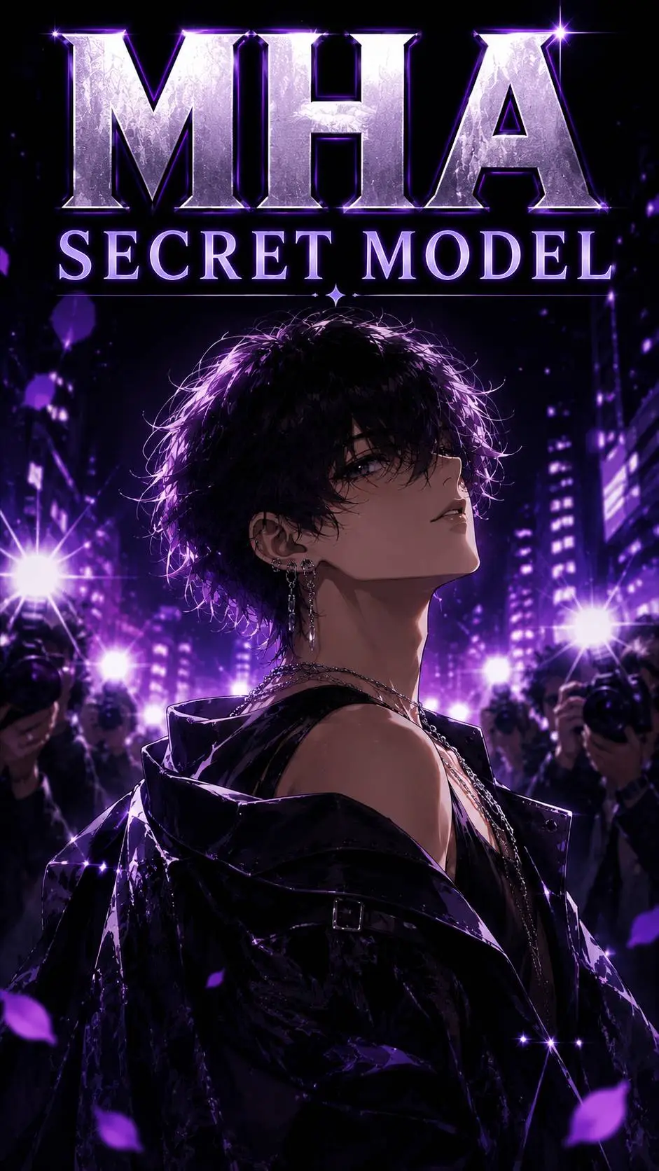 ai character: MHA secret model background