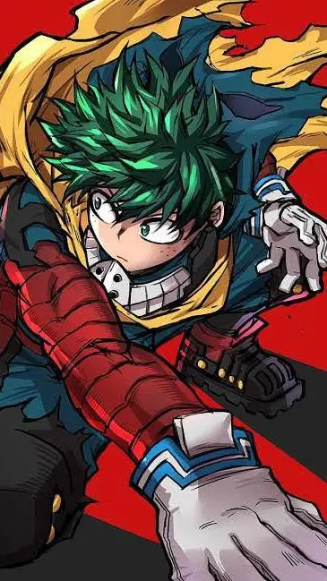 ai character: deku vigilante  background