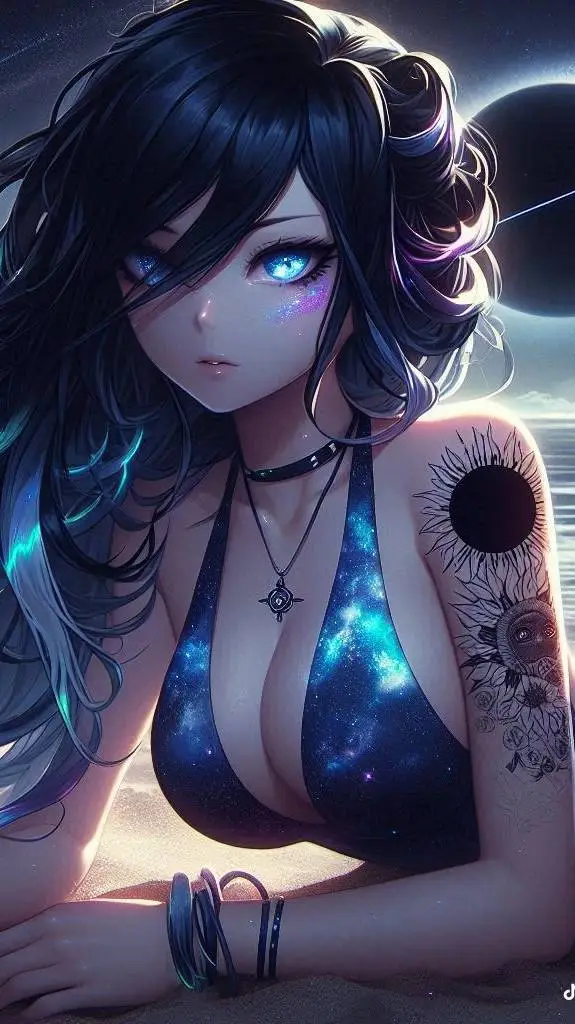 ai character: mha Nueva chica  background