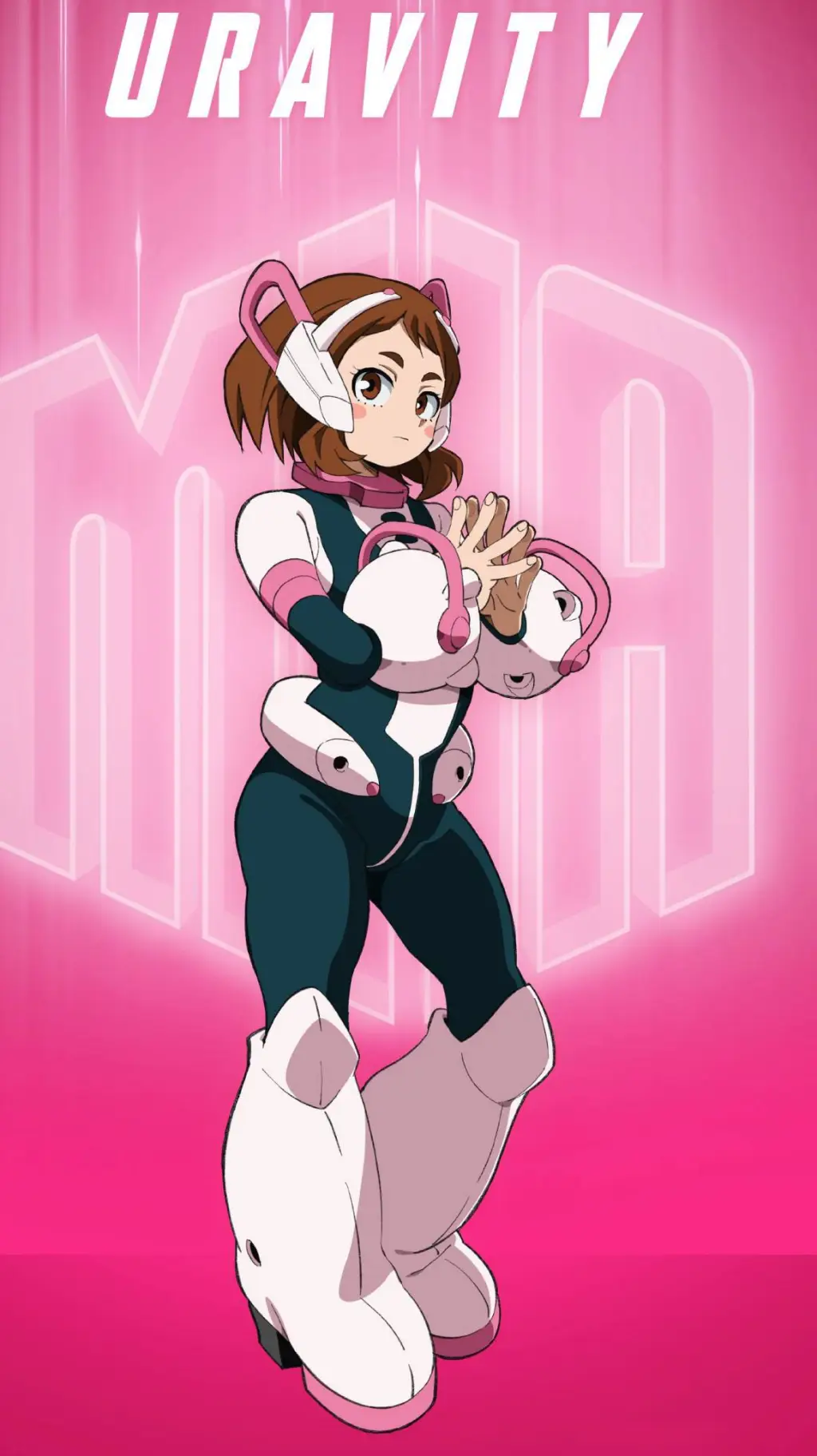 ai character:  Uraraka parte 1   background